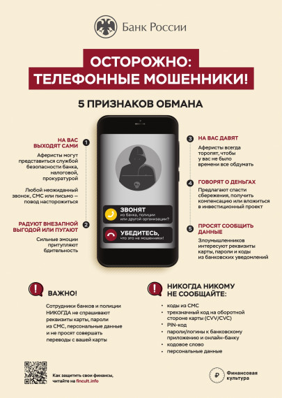 Осторожно: телефонные мошенники!. Осторожно: телефонные мошенники!.